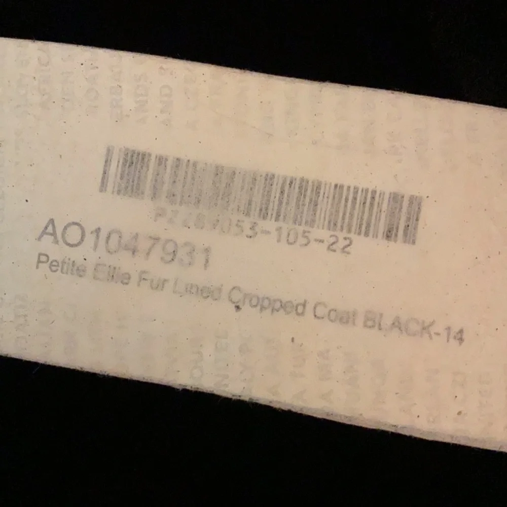 Boohoo Petite Ellie Faux Suede/Fur Cropped Jacket Size 10 - Picture 12 of 13